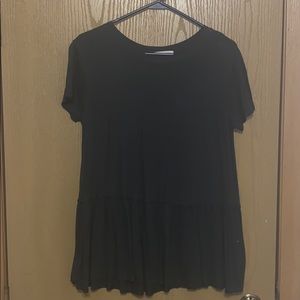 Urban outfitters black/gray long tee